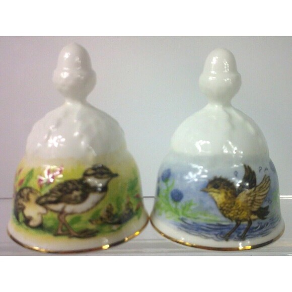 Vintage Oakley Friends of the Forest Fine Bone China Bells England Lot of 17 - Picture 8 of 16